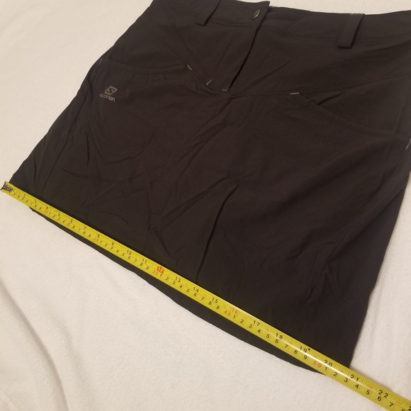 Salomon Wayfarer Skirt with Attached Shorts Outdoor Camping and Hiking Skort - Picture 13 of 13